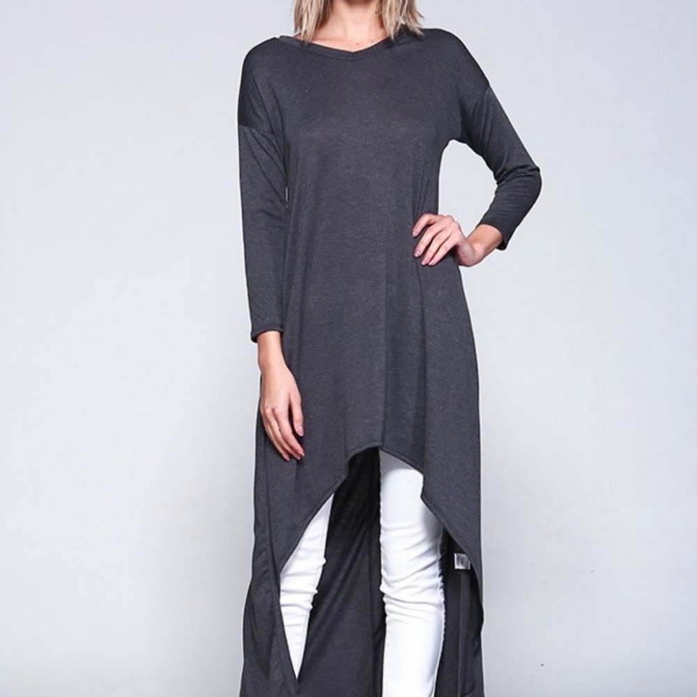 V NECK TUNIC - Picture 4 of 4